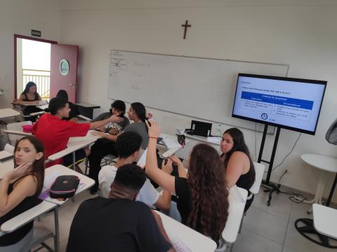 Activity at Caritas Santa Suzana